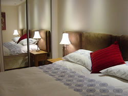 Kingston House's bedrooms have plenty of storage space
